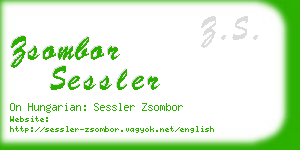 zsombor sessler business card